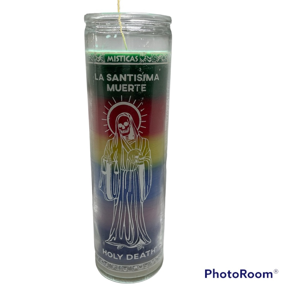 Holy death seven colors 7 days/ vela santa muerte siete color siete días